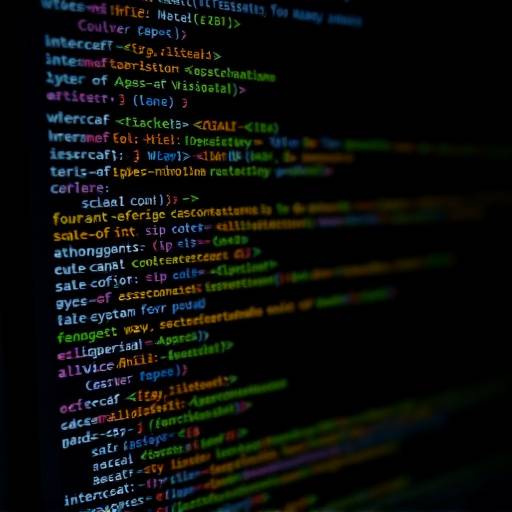 Close-up of HTML code showing the alt attribute used in an image tag